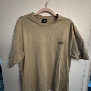 Essentials Men’s Sand/Khaki Short Sleeve T-Shirt